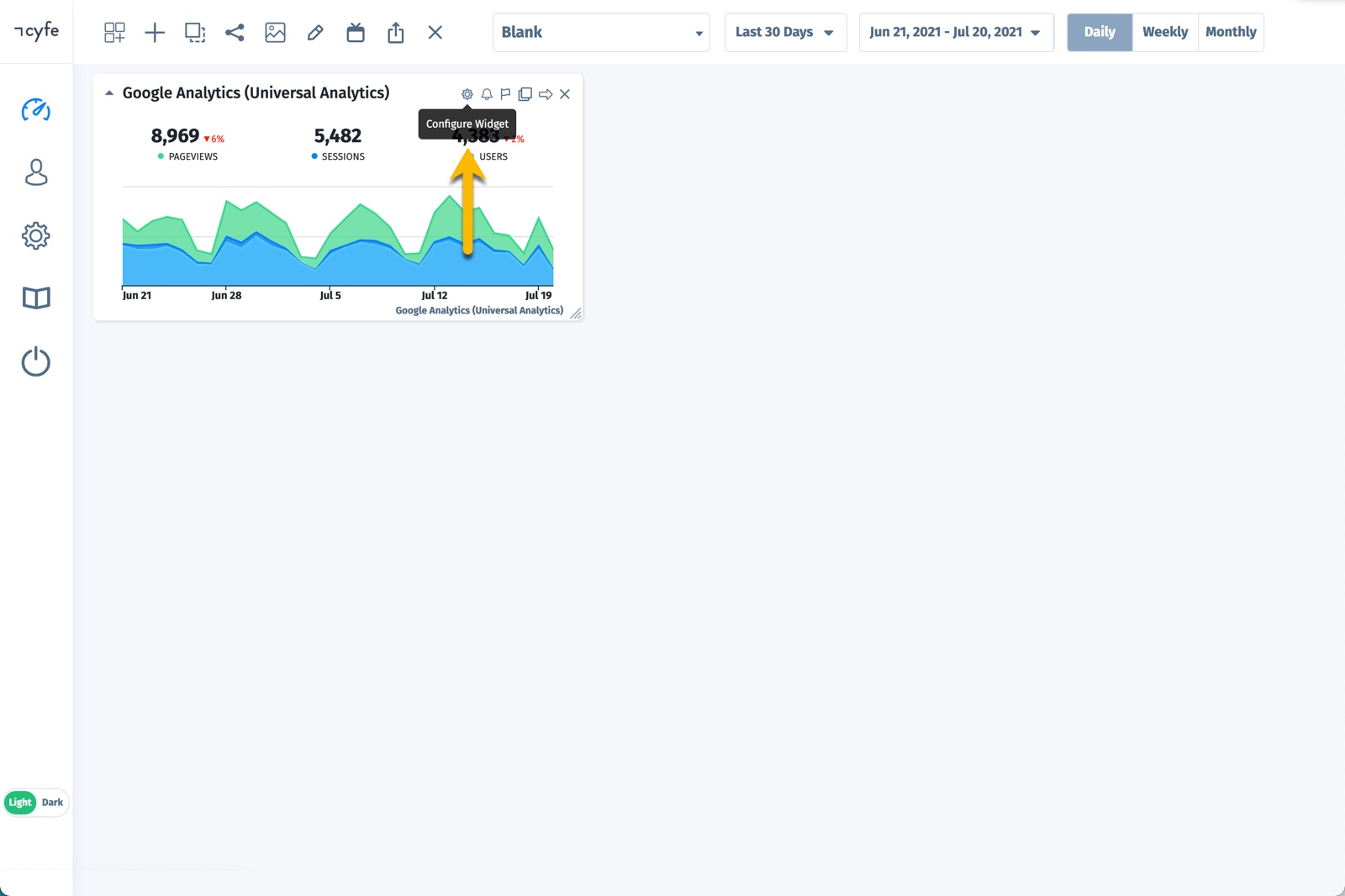 Getting Started with Cyfe